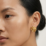 Golden Rose Waterproof Stud Earrings